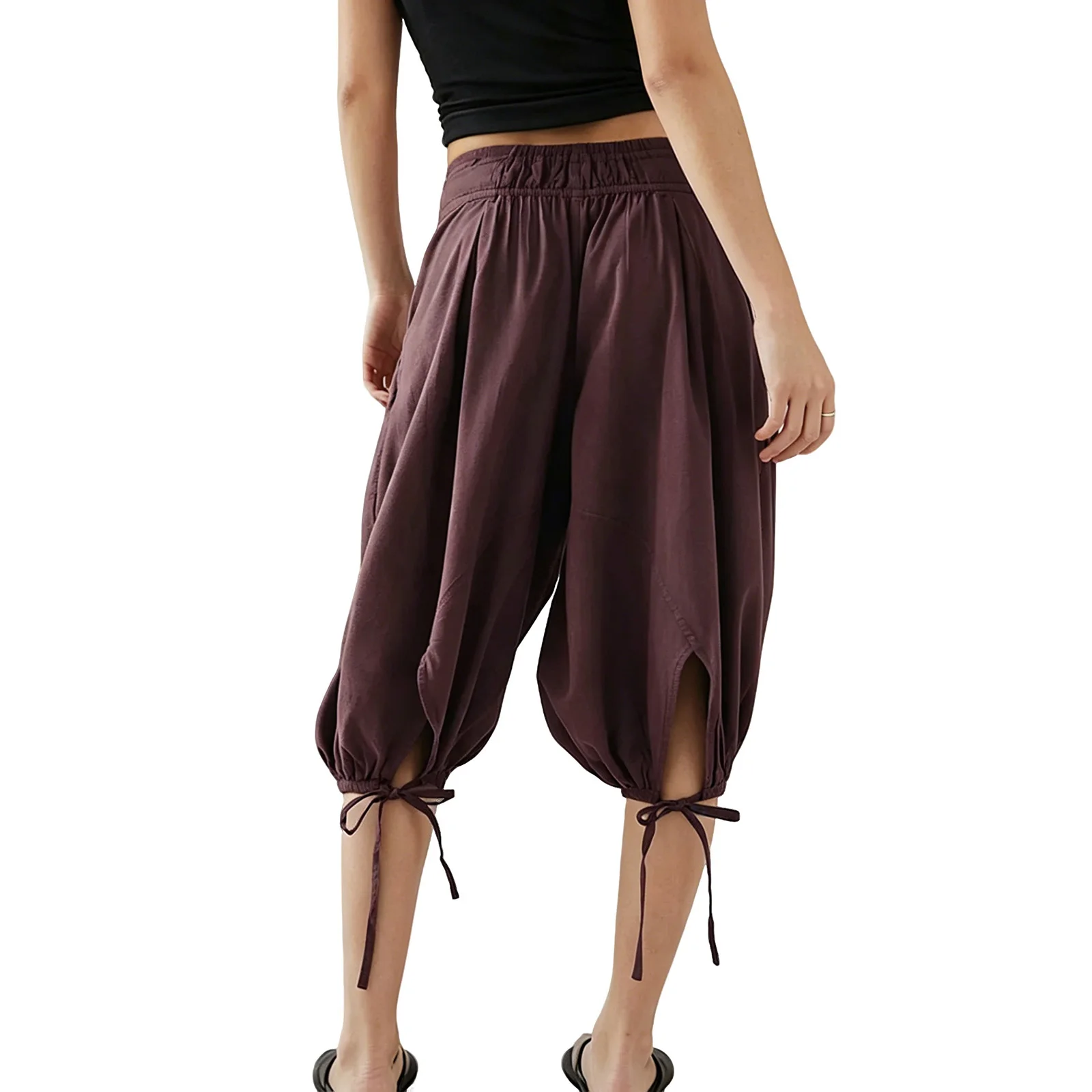 2026 Summer Women's Loose Lantern Slacks Pants Fashion Ladies Casual Drawstring Waist Baggy Trousers
2026 Summer Women's Loose Lantern Slacks Pants Fashion Ladies Casual Drawstring Waist Baggy Trousers