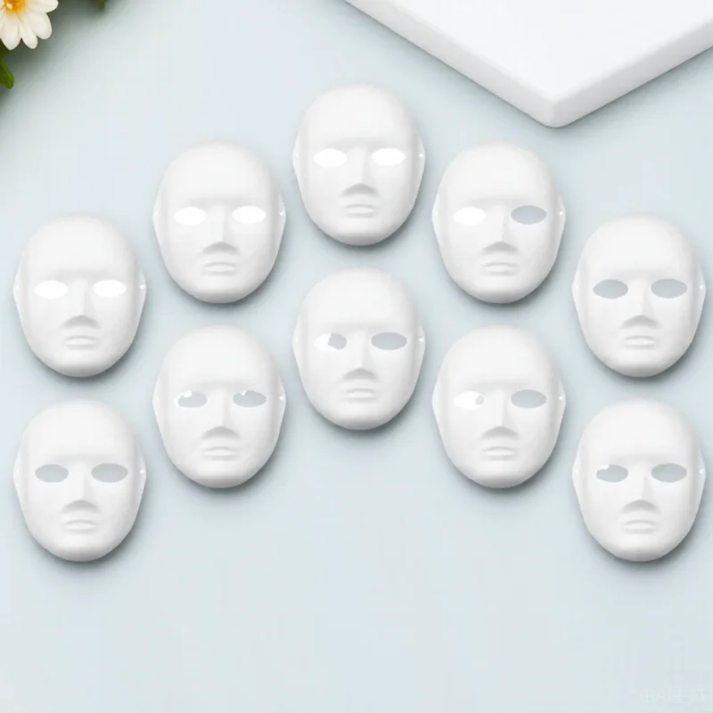 10pcs Blank Masks Masquerade Supplies DIY Masquerade Full Face Costume Paper Unpainted Cosplay Party Performance Props
10pcs Blank Masks Masquerade Supplies DIY Masquerade Full Face Costume Paper Unpainted Cosplay Party Performance Props