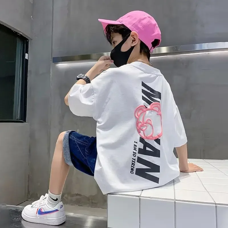 Boys' Summer Clothes New Short-sleeved T-shirt New Fashion Cartoon Printing Children's Boys Summer Tide T Casual Handsome
Boys' Summer Clothes New Short-sleeved T-shirt New Fashion Cartoon Printing Children's Boys Summer Tide T Casual Handsome