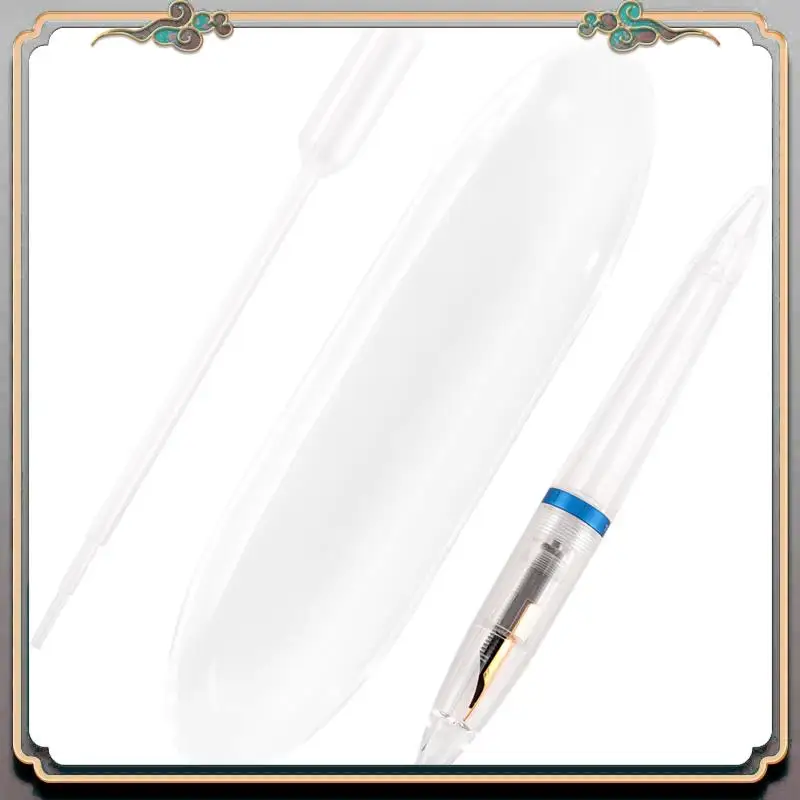 Durable 0.5Mm Nib Fountain Pen With Eyedropper High Capacity Transparent Pens Office School Supplies For Student Writing Gifts S
Durable 0.5Mm Nib Fountain Pen With Eyedropper High Capacity Transparent Pens Office School Supplies For Student Writing Gifts S