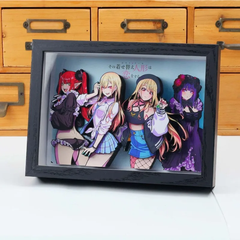 Genuine 3D My Dress-Up Darling Autostereogram Marin Kitagawa Shizuku Anime Peripheral Ornaments Desktop Decoration Toy Gift
Genuine 3D My Dress-Up Darling Autostereogram Marin Kitagawa Shizuku Anime Peripheral Ornaments Desktop Decoration Toy Gift