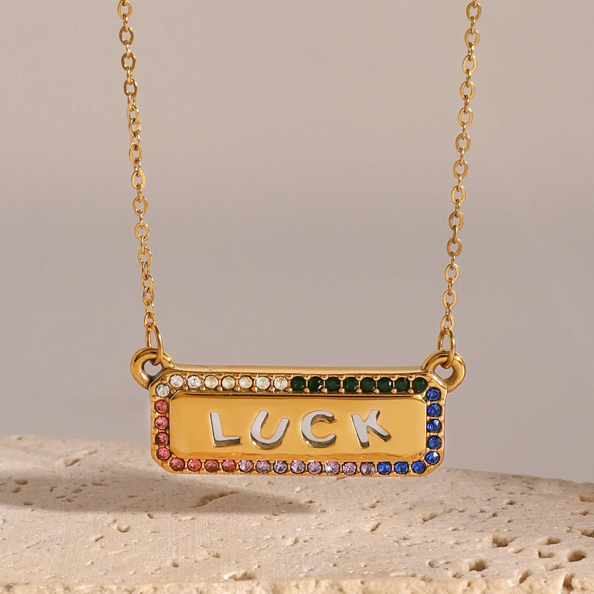 Stainl Steel Letter Pendant Nelace Commuter Versatile Women's Jewelry Accory Cross Chain Fruit Pattern Titanium Steel
Stainl Steel Letter Pendant Nelace Commuter Versatile Women's Jewelry Accory Cross Chain Fruit Pattern Titanium Steel