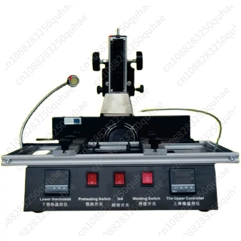 Two-Zone BGA Rework Station, IC Chip Soldering Machine for Computer & TV Mainboard Chip Replacement
Two-Zone BGA Rework Station, IC Chip Soldering Machine for Computer & TV Mainboard Chip Replacement