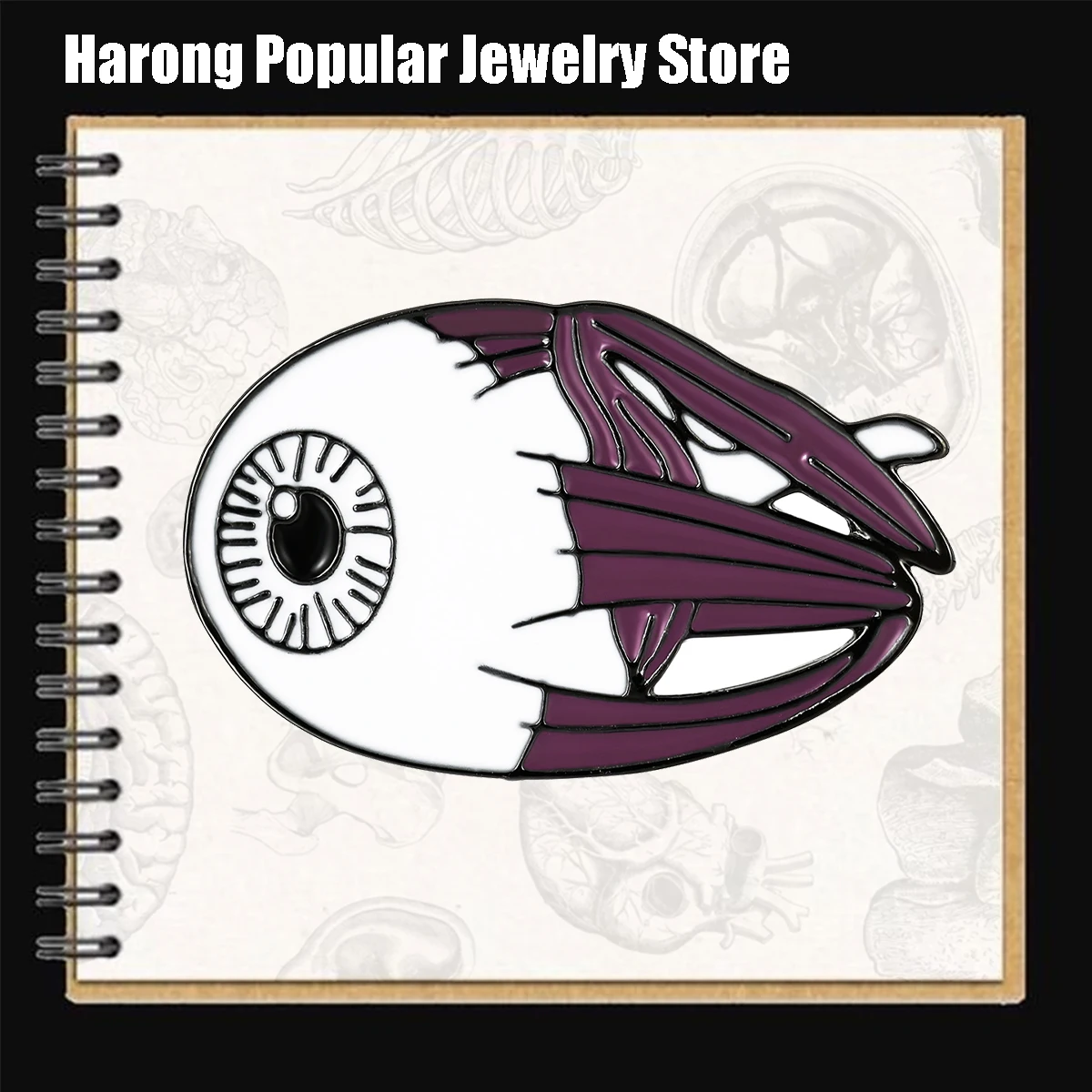 Harong Eyeball Eye Enamel Pins Ophthalmology Brooch Lapel Lanyard Bag Coat Accessories Gift for Ophthalmologist Doctor Nurse
Harong Eyeball Eye Enamel Pins Ophthalmology Brooch Lapel Lanyard Bag Coat Accessories Gift for Ophthalmologist Doctor Nurse