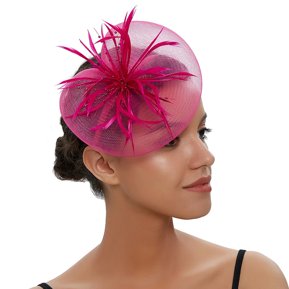 Mesh Feather Headband Creative Party Hair Decor Headdress Bow Clip Headwear Headgear
Mesh Feather Headband Creative Party Hair Decor Headdress Bow Clip Headwear Headgear