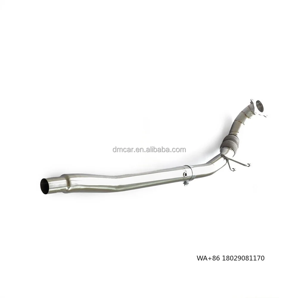 Stainless Steel Straight Exhaust System Free Flow Automotive Exhaust Pipe for SEAT LEON FR 2.0T Model Years 2005-2012
Stainless Steel Straight Exhaust System Free Flow Automotive Exhaust Pipe for SEAT LEON FR 2.0T Model Years 2005-2012