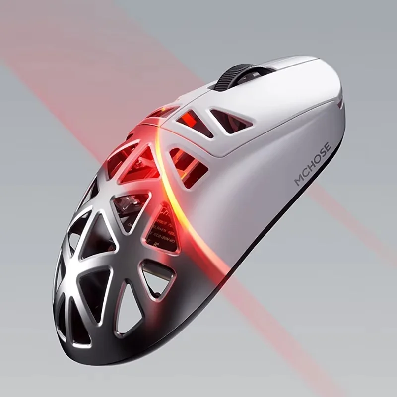 Беспроводная игровая мышь MCHOSE A7X Ultra из магниевого сплава с Bluetooth, датчиком PAW3950TI, легкая, для тренировочных сессий
Беспроводная игровая мышь MCHOSE A7X Ultra из магниевого сплава с Bluetooth, датчиком PAW3950TI, легкая, для тренировочных сессий