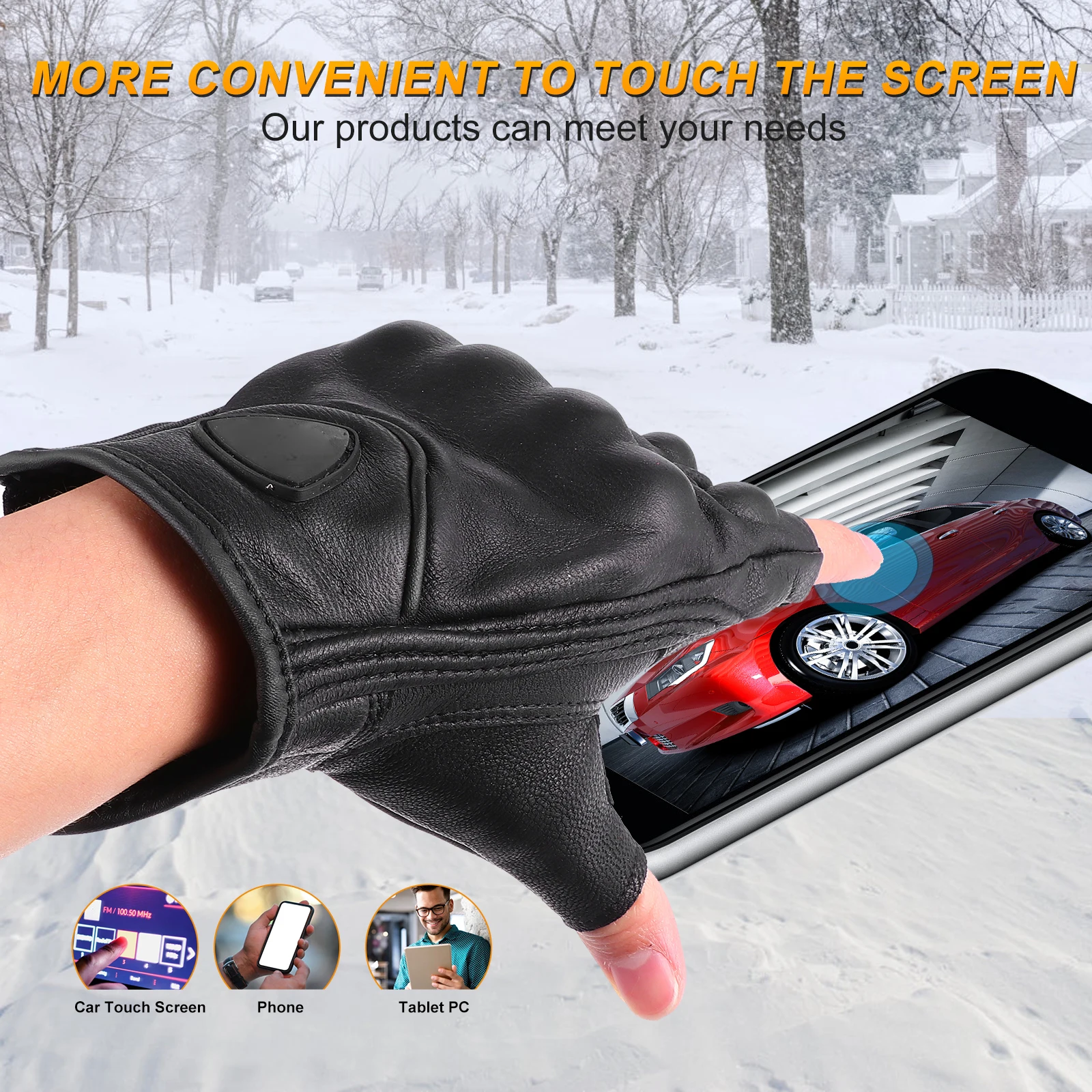 1 Pair Windproof Half Finger Cycling Gloves Protective Outdoor Riding Gear Durable Eco-Friendly Adjustable Quick Release Storage
1 Pair Windproof Half Finger Cycling Gloves Protective Outdoor Riding Gear Durable Eco-Friendly Adjustable Quick Release Storage