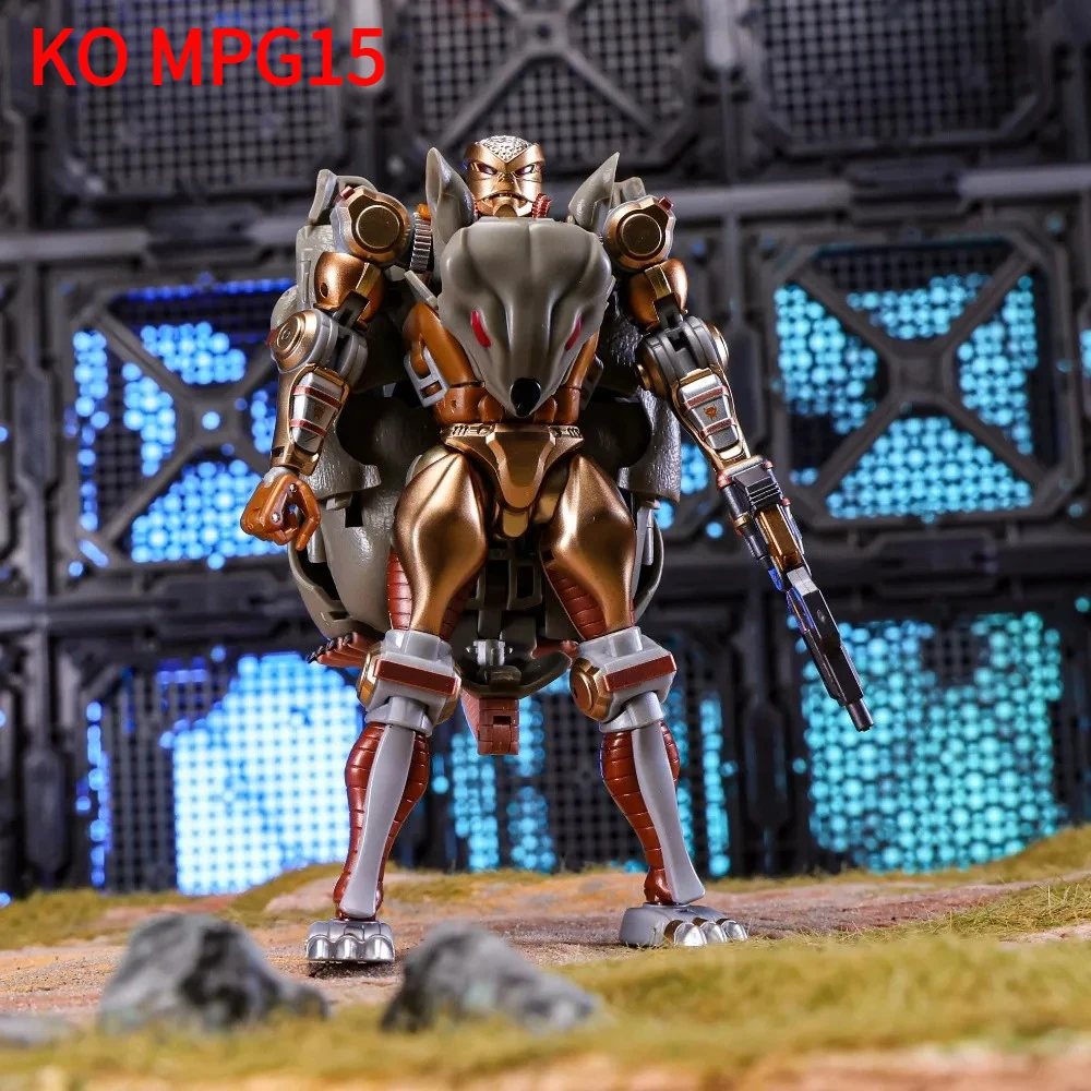 In Stock GP15 KO MPG15 Beast Wars Mouse Warrior Transformation Toy BW Super Warrior Robot Action Figure for Boys
In Stock GP15 KO MPG15 Beast Wars Mouse Warrior Transformation Toy BW Super Warrior Robot Action Figure for Boys