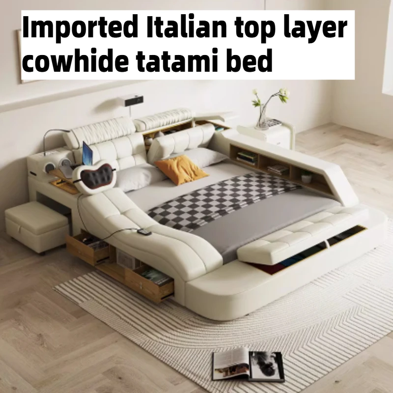 180x200cm Headboard Frames Double Bed Full King Size Queen Twin Multifunctional Bed Home Modern Luxury Massage Bedroom Furniture
180x200cm Headboard Frames Double Bed Full King Size Queen Twin Multifunctional Bed Home Modern Luxury Massage Bedroom Furniture
