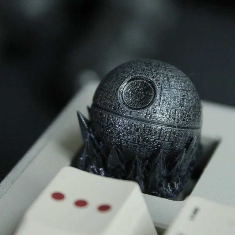 Death Star Custom DIY Artisan Keycap Resin Handmade 3D Printing PC Gaming Mechanical Keyboard Collectible Gift Accessory
Death Star Custom DIY Artisan Keycap Resin Handmade 3D Printing PC Gaming Mechanical Keyboard Collectible Gift Accessory