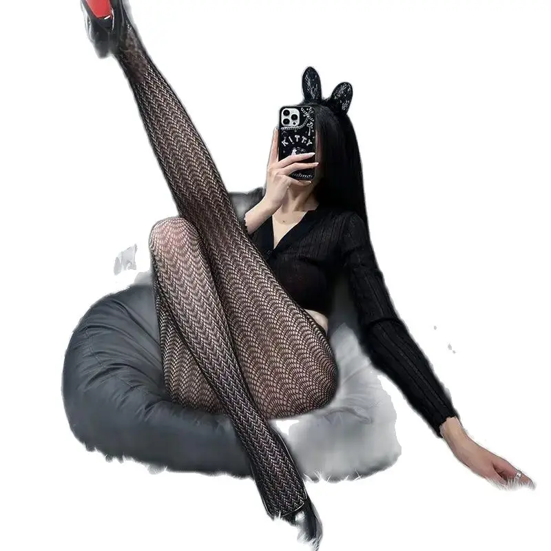 Sexy Fish Scale and Hollow Fishnet Stockings Woman Black Tights Transparent Thin Y2K Medias Socks Party Club Pantyhose.
Sexy Fish Scale and Hollow Fishnet Stockings Woman Black Tights Transparent Thin Y2K Medias Socks Party Club Pantyhose.