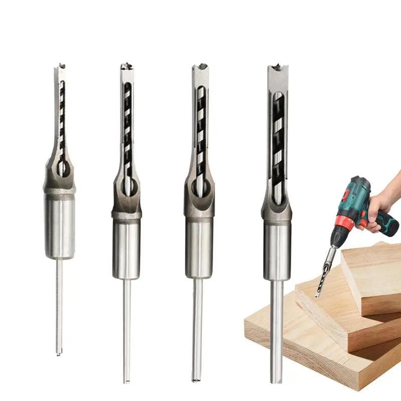Square Hole Drill Bits For Wood Alloy Steel Drive Bits Square Drill Bit Precision Square Hole For DIY Projects Woodworking Hole
Square Hole Drill Bits For Wood Alloy Steel Drive Bits Square Drill Bit Precision Square Hole For DIY Projects Woodworking Hole