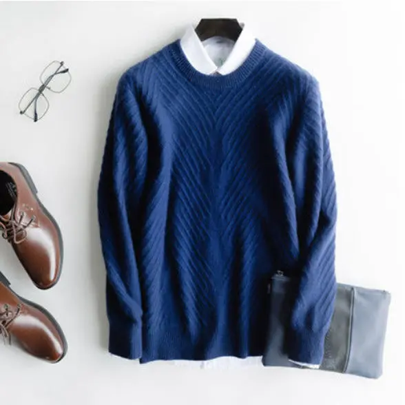 2022 High Quality Autumn and Winter Korean Tide Round Neck Sweater Loose Oversized Kintting Tops for Men Chic Clothes Z18
2022 High Quality Autumn and Winter Korean Tide Round Neck Sweater Loose Oversized Kintting Tops for Men Chic Clothes Z18