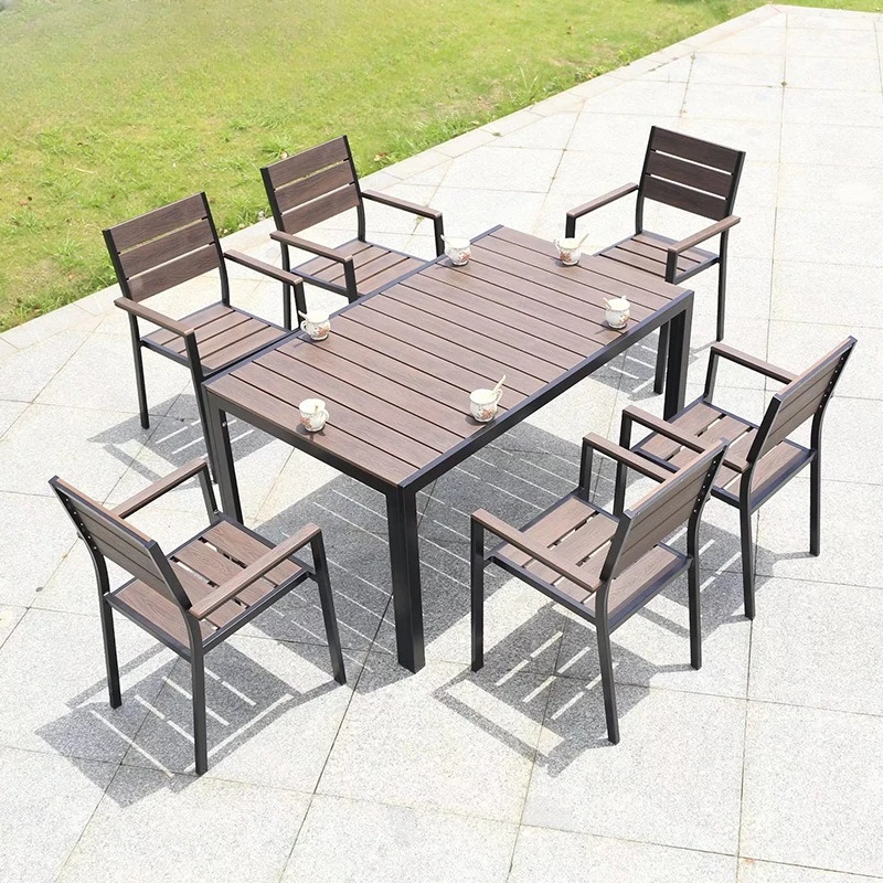 Simple outdoor courtyard garden dining table villa terrace balcony outdoor leisure waterproof sunscreen table and chair combinat
Simple outdoor courtyard garden dining table villa terrace balcony outdoor leisure waterproof sunscreen table and chair combinat