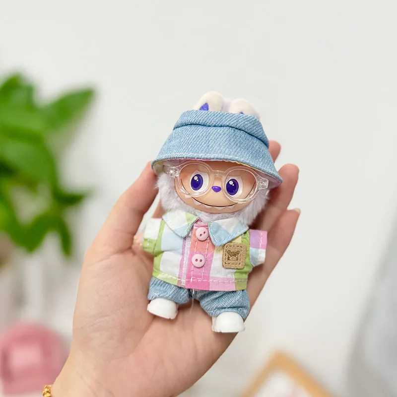 4th Gen Mini Labubu Pin for Love Series: Candy Grid Story Outfit Set for Snooty Vinyl Pendant, Changeable Clothes Clothing Only
4th Gen Mini Labubu Pin for Love Series: Candy Grid Story Outfit Set for Snooty Vinyl Pendant, Changeable Clothes Clothing Only