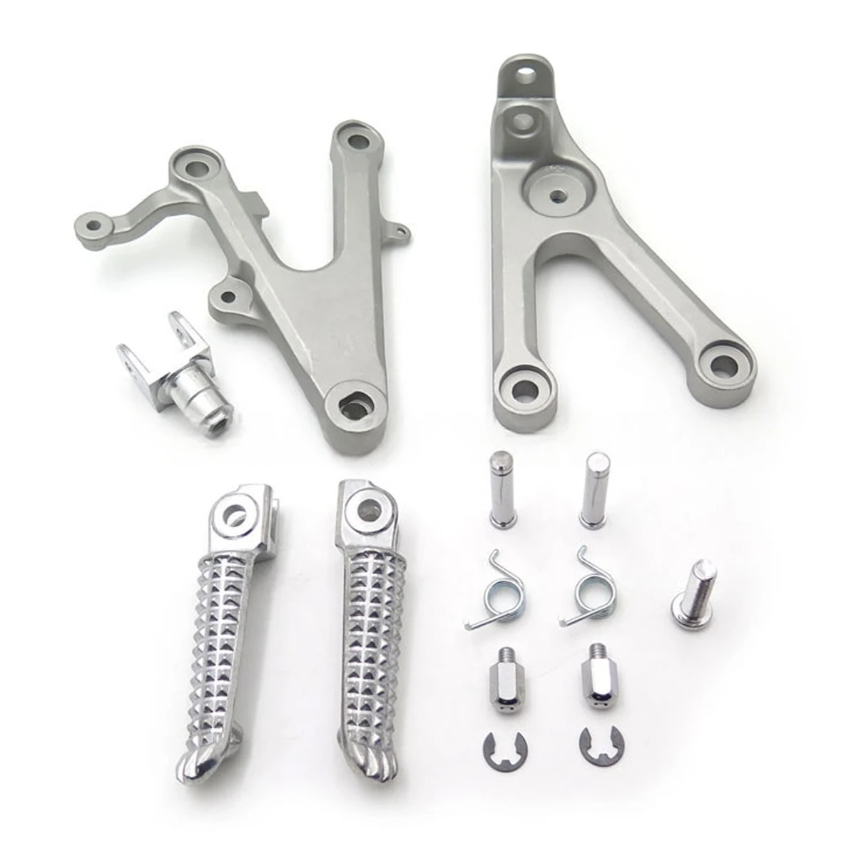 For Yamaha YZF-R6 03-05 YZFR6S 06-10 Front Rider Footpegs Footrest Foot Pegs Rest Bracket Silver Motorcyc Parts
For Yamaha YZF-R6 03-05 YZFR6S 06-10 Front Rider Footpegs Footrest Foot Pegs Rest Bracket Silver Motorcyc Parts