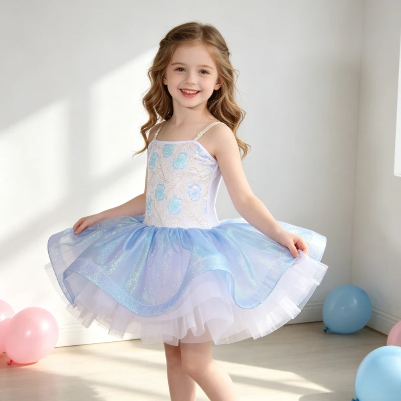 Gradient Tulle Ballet Tutu Dress with Bow, Heart Print Sparkly Dance Costume for Birthday Stage Carnival and Daily Wear 3-8Y
Gradient Tulle Ballet Tutu Dress with Bow, Heart Print Sparkly Dance Costume for Birthday Stage Carnival and Daily Wear 3-8Y