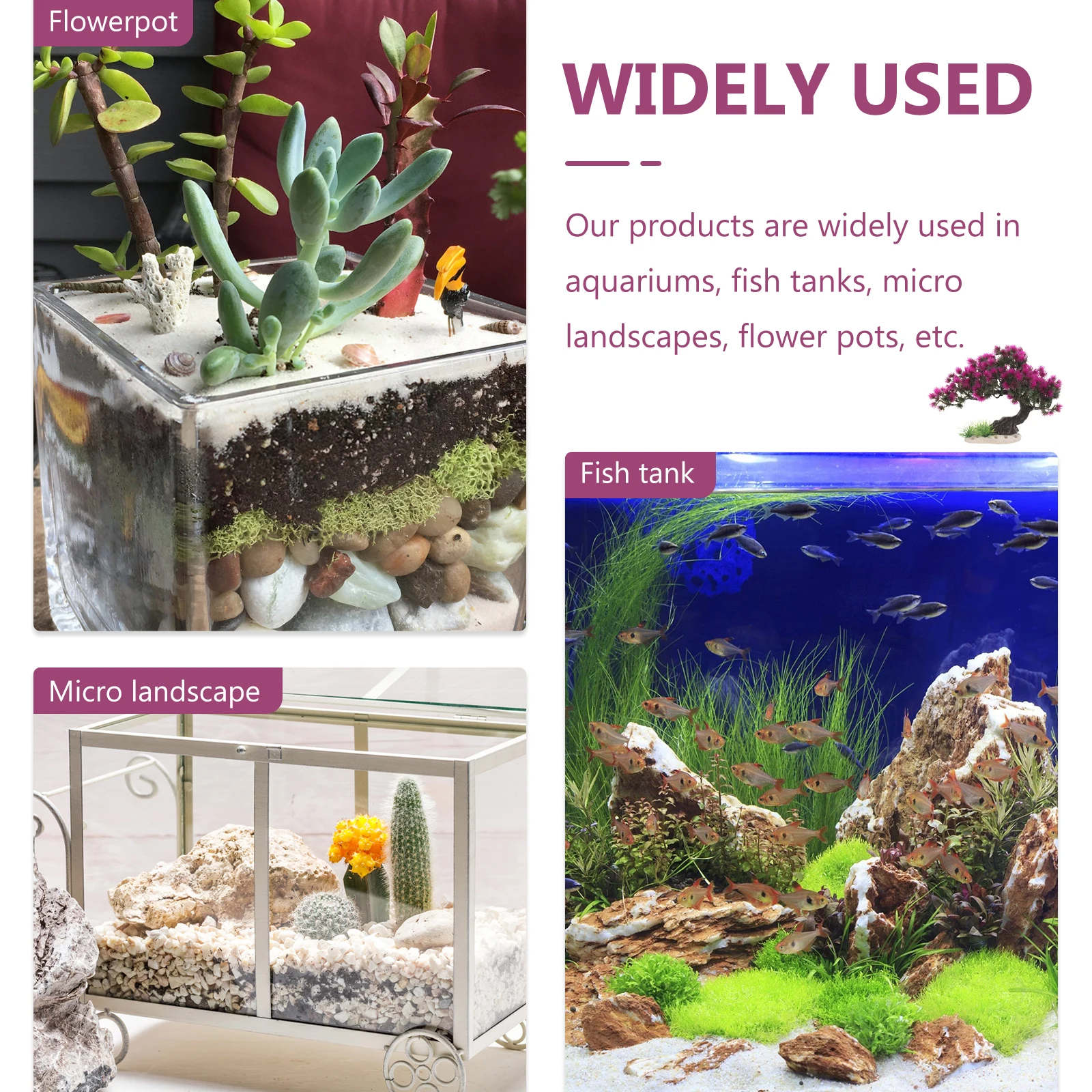 Fish Tank Artificial Tree Small Plastic Aquarium Decoration Fake Plants Natural Landscape Hideout Vivid Fish Tank Decor
Fish Tank Artificial Tree Small Plastic Aquarium Decoration Fake Plants Natural Landscape Hideout Vivid Fish Tank Decor