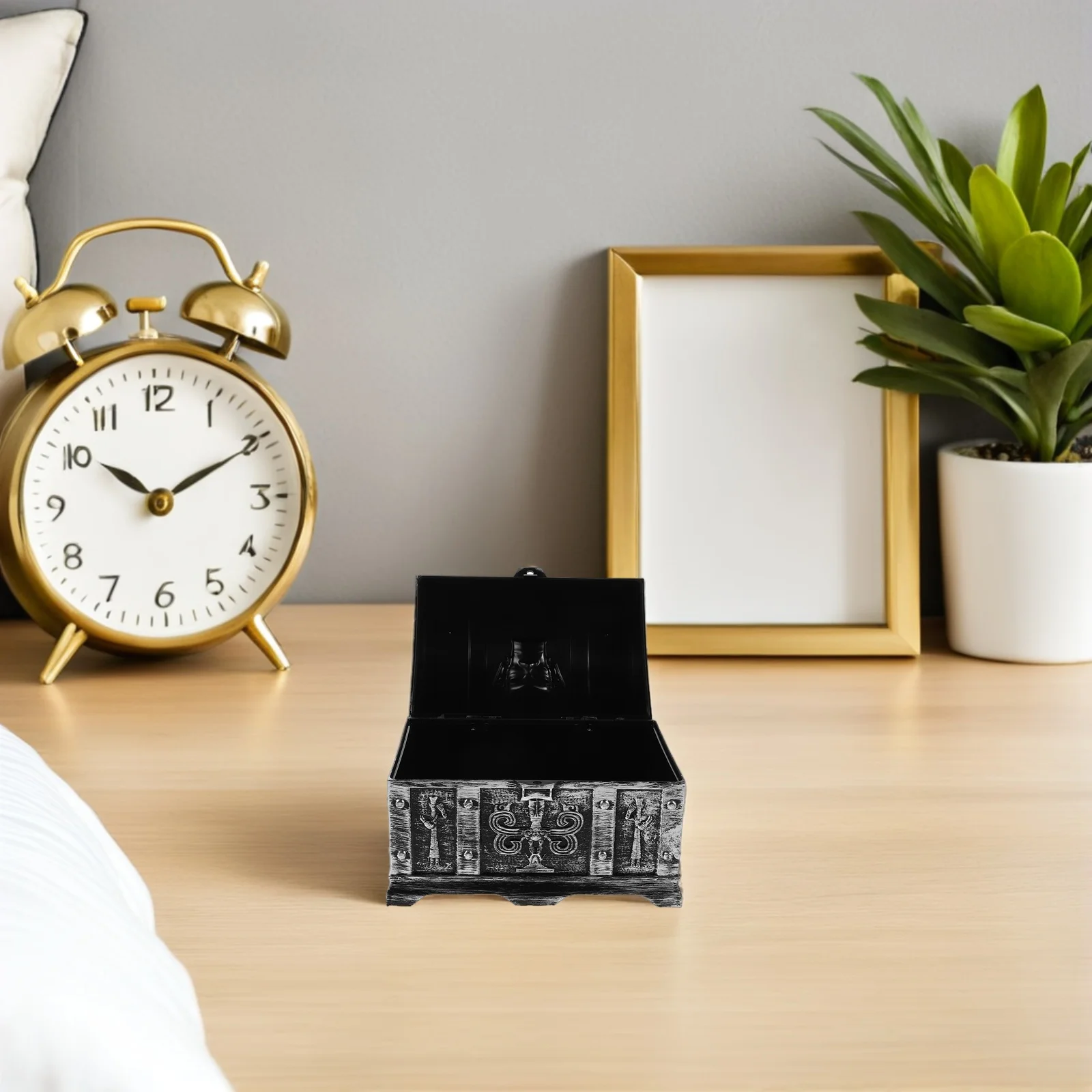 1pcs Vintage Samsungdui Mask Treasure Chest Box Lockable Storage For Jewelry Kids Trinkets Halloween Party Favor Rustic Keepsake
1pcs Vintage Samsungdui Mask Treasure Chest Box Lockable Storage For Jewelry Kids Trinkets Halloween Party Favor Rustic Keepsake