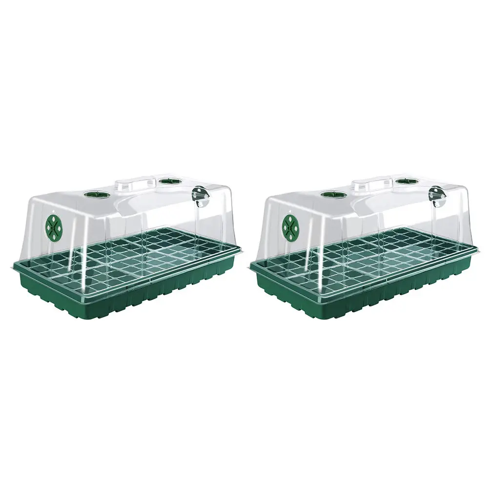 2Sets Planting Box Nursery Tray Transparent Lid Ventilated Sprouter Case for Seed Germination Garden Supplies Plant Container
2Sets Planting Box Nursery Tray Transparent Lid Ventilated Sprouter Case for Seed Germination Garden Supplies Plant Container