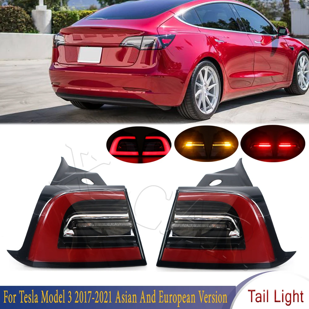 Стоп-сигнал для заднего бампера автомобиля, задний фонарь для Tesla Model 3 2017-2021, азиатская и европейская версия 1077397-00-G 1077398-00-F
Стоп-сигнал для заднего бампера автомобиля, задний фонарь для Tesla Model 3 2017-2021, азиатская и европейская версия 1077397-00-G 1077398-00-F