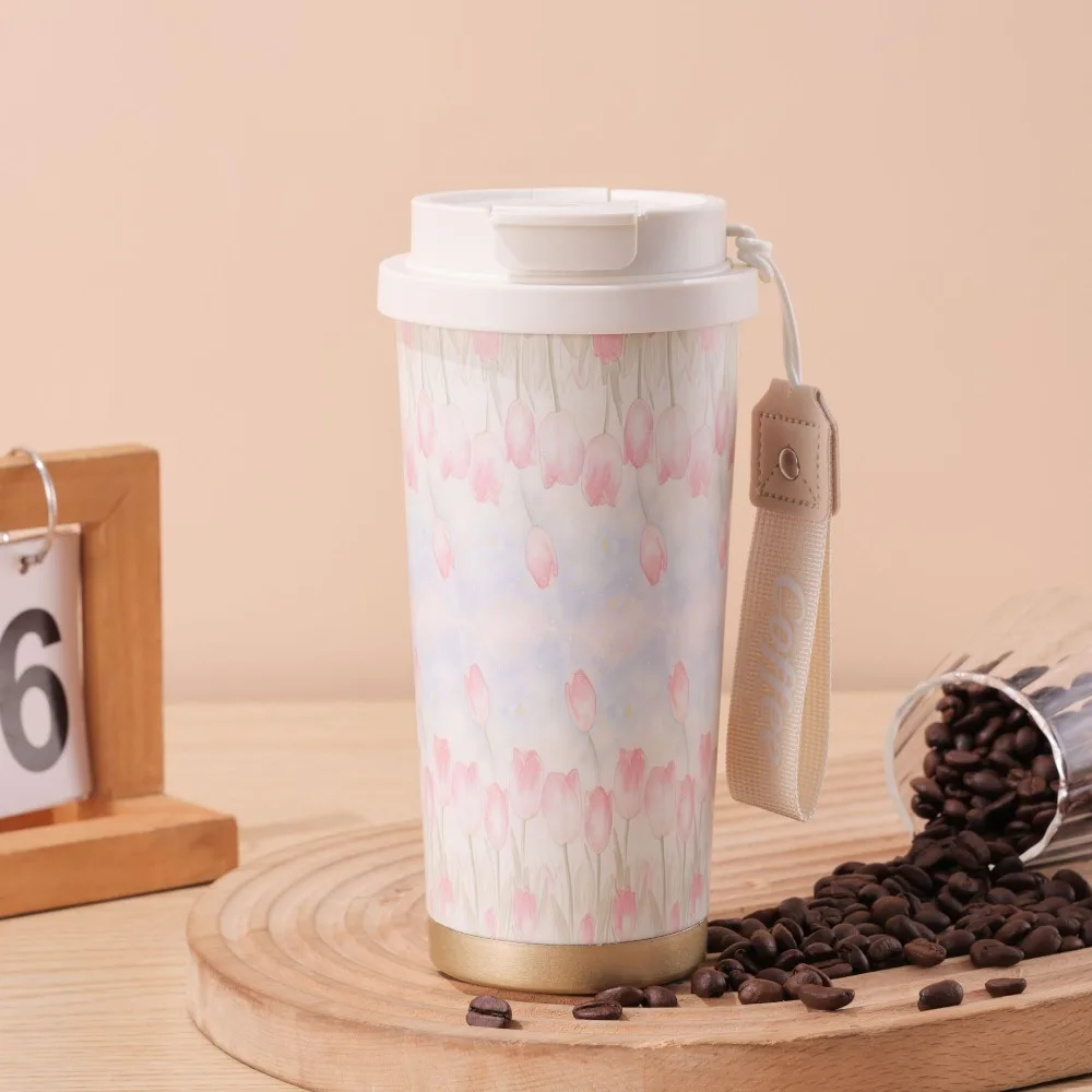 Stainless Steel Flower Thermos Mug 500ml Capacity with Straw Coffee Insulated Cup Leak-Proof Insulated Water Bottle Picnic
Stainless Steel Flower Thermos Mug 500ml Capacity with Straw Coffee Insulated Cup Leak-Proof Insulated Water Bottle Picnic