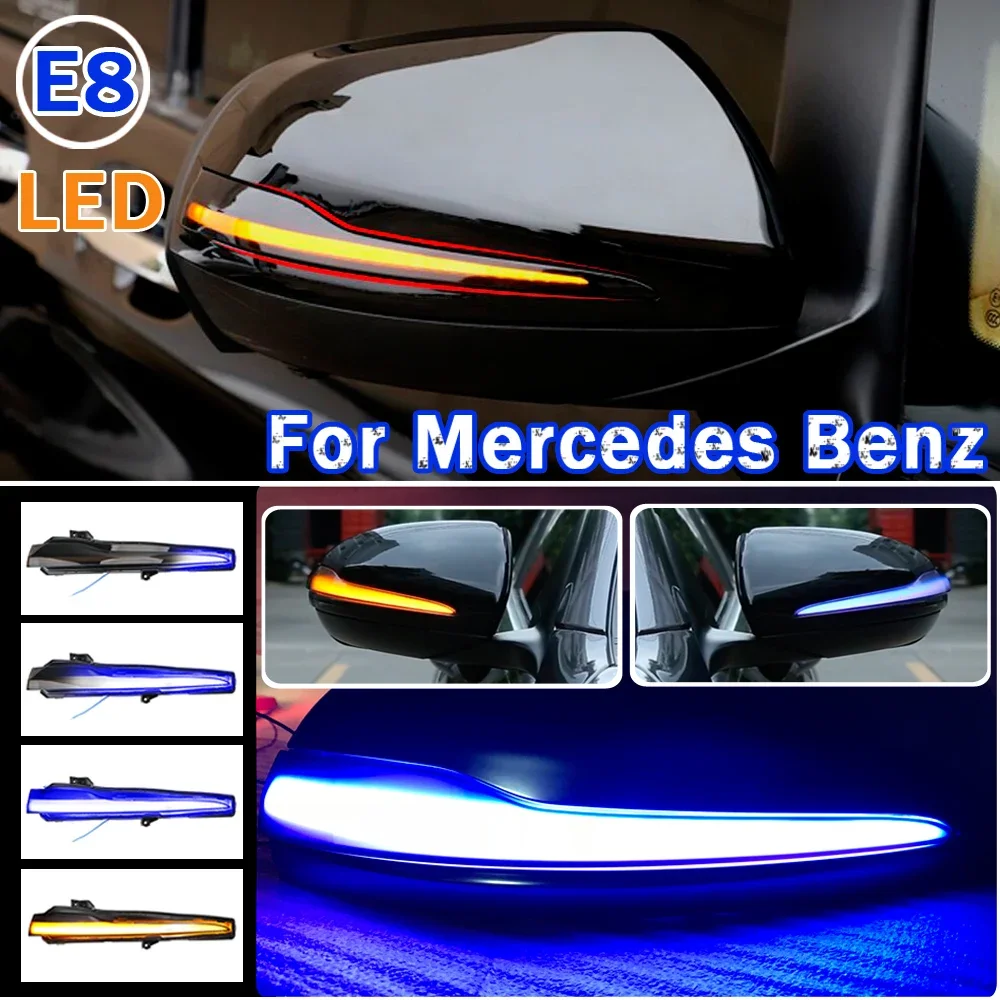 For Mercedes Benz C Class W205 E W213 S W222 W217 V W447 Superb Side-Wing LED Dynamic Turn Signal Blinker Mirror Flasher Light
For Mercedes Benz C Class W205 E W213 S W222 W217 V W447 Superb Side-Wing LED Dynamic Turn Signal Blinker Mirror Flasher Light