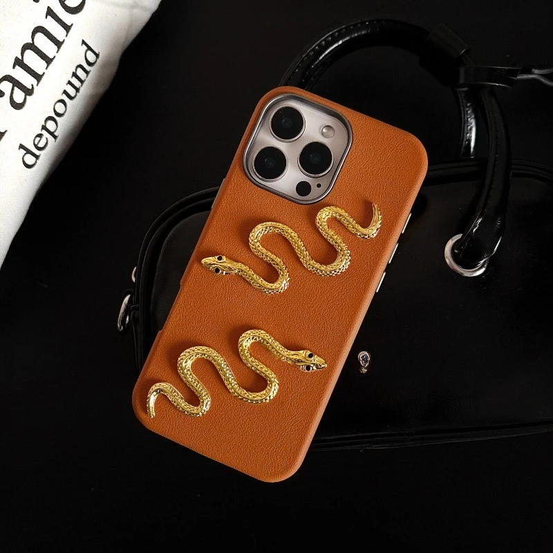 For iPhone 16 Pro Max 15 14 Plus 13 12 11 Pro Max XR XS Max X 8 Plus Phone Case 3D Snake Luxury Golden Shockproof Soft Cover
For iPhone 16 Pro Max 15 14 Plus 13 12 11 Pro Max XR XS Max X 8 Plus Phone Case 3D Snake Luxury Golden Shockproof Soft Cover