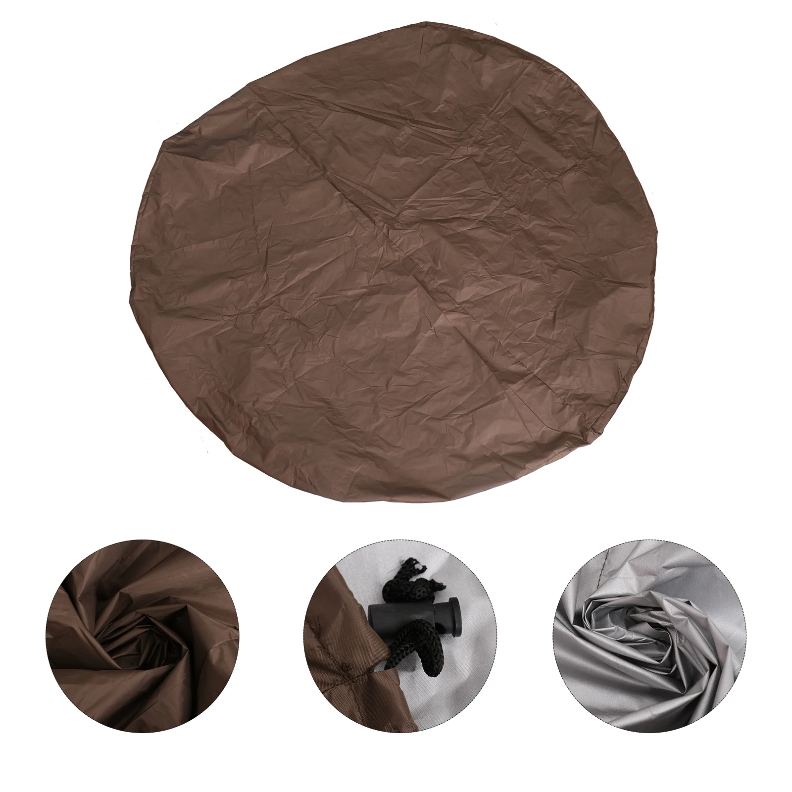 Round Hot Tub Cover 200x30cm Coffee Waterproof Protector Silver Coated Pool Shade Spa Cover Large Size Collapsible Tub
Round Hot Tub Cover 200x30cm Coffee Waterproof Protector Silver Coated Pool Shade Spa Cover Large Size Collapsible Tub