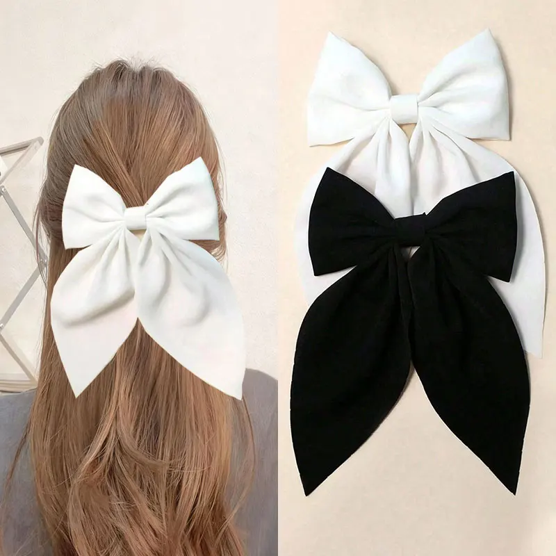 Fashionable color bow hair clip, soft classic tailcoat bow, retro metal hair clip silk headband, elegant hair accessory, perfect
Fashionable color bow hair clip, soft classic tailcoat bow, retro metal hair clip silk headband, elegant hair accessory, perfect