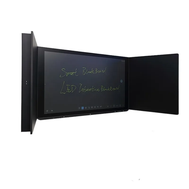 High Quality 75 86 Inch Smart Blackboard Digital Dual System Touch Interactive Folding Blackboard
High Quality 75 86 Inch Smart Blackboard Digital Dual System Touch Interactive Folding Blackboard