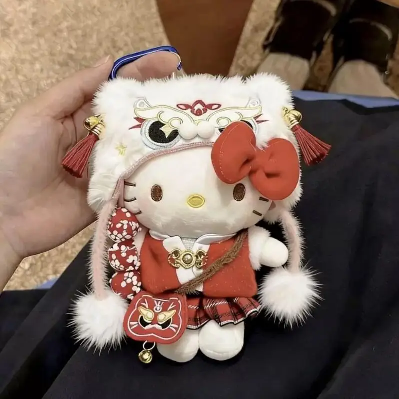 Kawaii Hellokitty Lion Dance New Year Limited Plush Pendant Cute Bag Ornament Lovely Spring Festival Gift for Girls Friends
Kawaii Hellokitty Lion Dance New Year Limited Plush Pendant Cute Bag Ornament Lovely Spring Festival Gift for Girls Friends