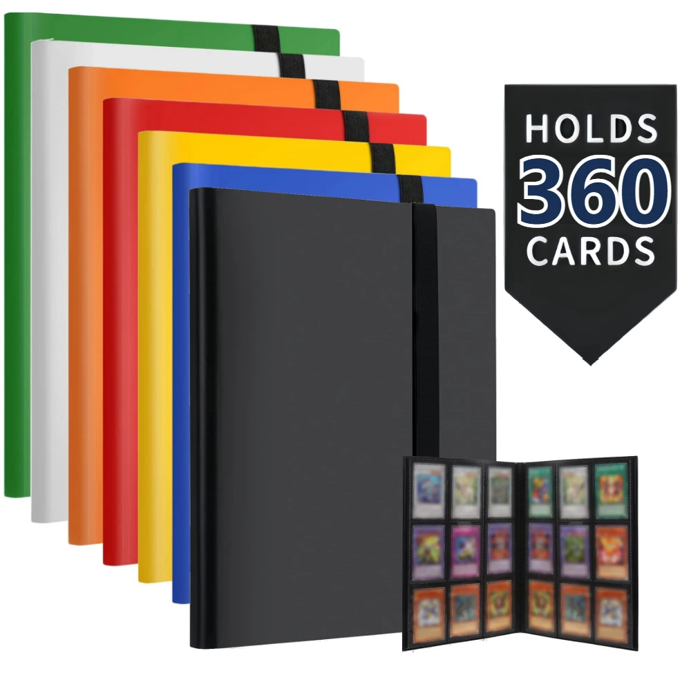 9-Pocket Card Binder (360 Cards) Protective Durable Album Storage For MTG TCG & Sports Cards Collector's Dream Notebook
9-Pocket Card Binder (360 Cards) Protective Durable Album Storage For MTG TCG & Sports Cards Collector's Dream Notebook