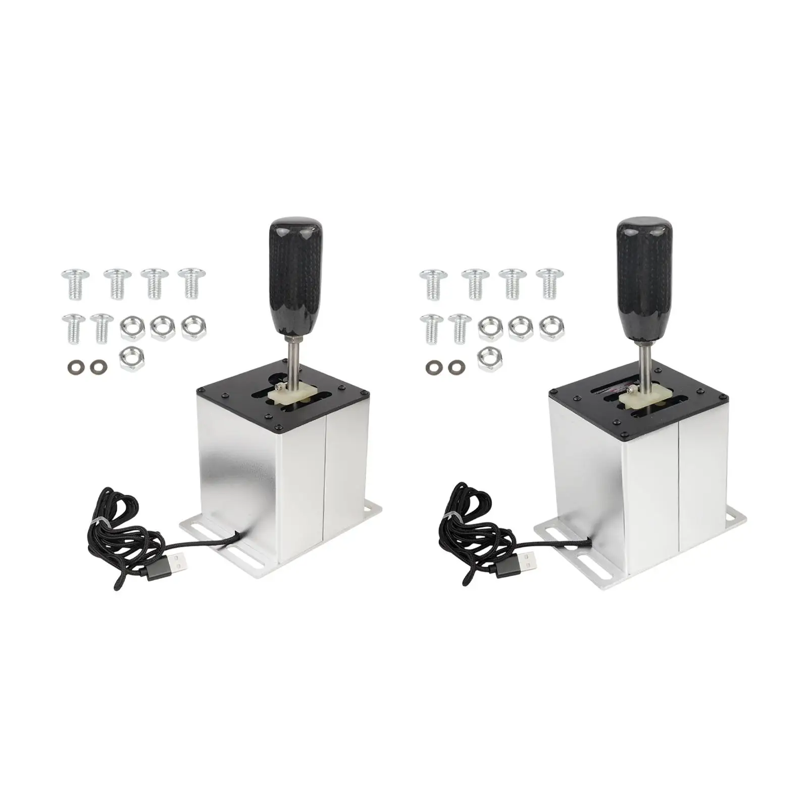 PC USB Simulator Shifter USB Connection to PC, Real Driving, Racing Game Accessories, H Gear Shifter Easy to Install for G29 G27
PC USB Simulator Shifter USB Connection to PC, Real Driving, Racing Game Accessories, H Gear Shifter Easy to Install for G29 G27