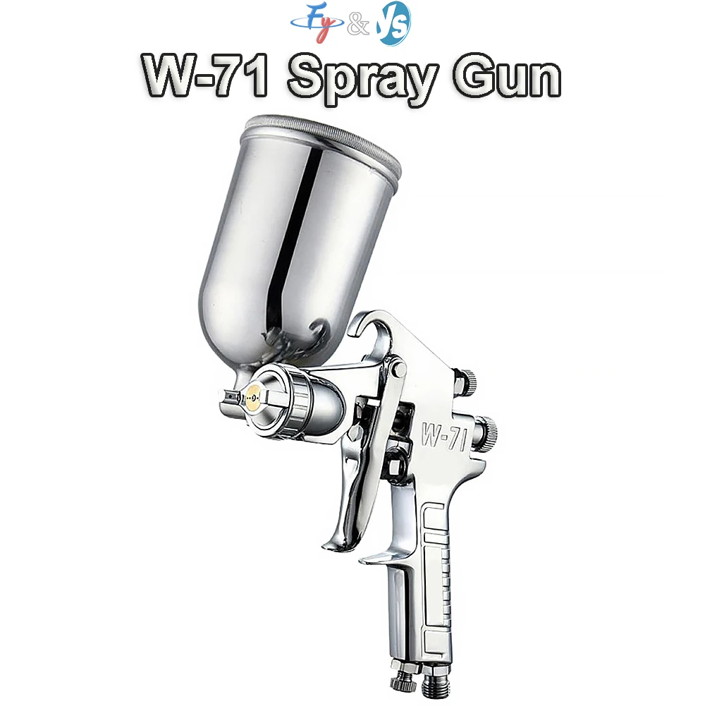 Universal High Atomization Auto Paint Spray Gun, Gravity Feed Paint Gun for Car, Teapot, Furniture, Wood Coating, 1.4/1.7/2.0mm
Universal High Atomization Auto Paint Spray Gun, Gravity Feed Paint Gun for Car, Teapot, Furniture, Wood Coating, 1.4/1.7/2.0mm