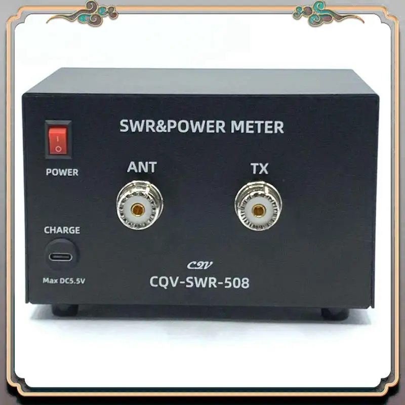 200W 1.8-54Mhz Digital SWR Meter Standing Wave Meter Power Meter With 4.3Inch IPS Color Display For Ham Radio 1 PCS
200W 1.8-54Mhz Digital SWR Meter Standing Wave Meter Power Meter With 4.3Inch IPS Color Display For Ham Radio 1 PCS