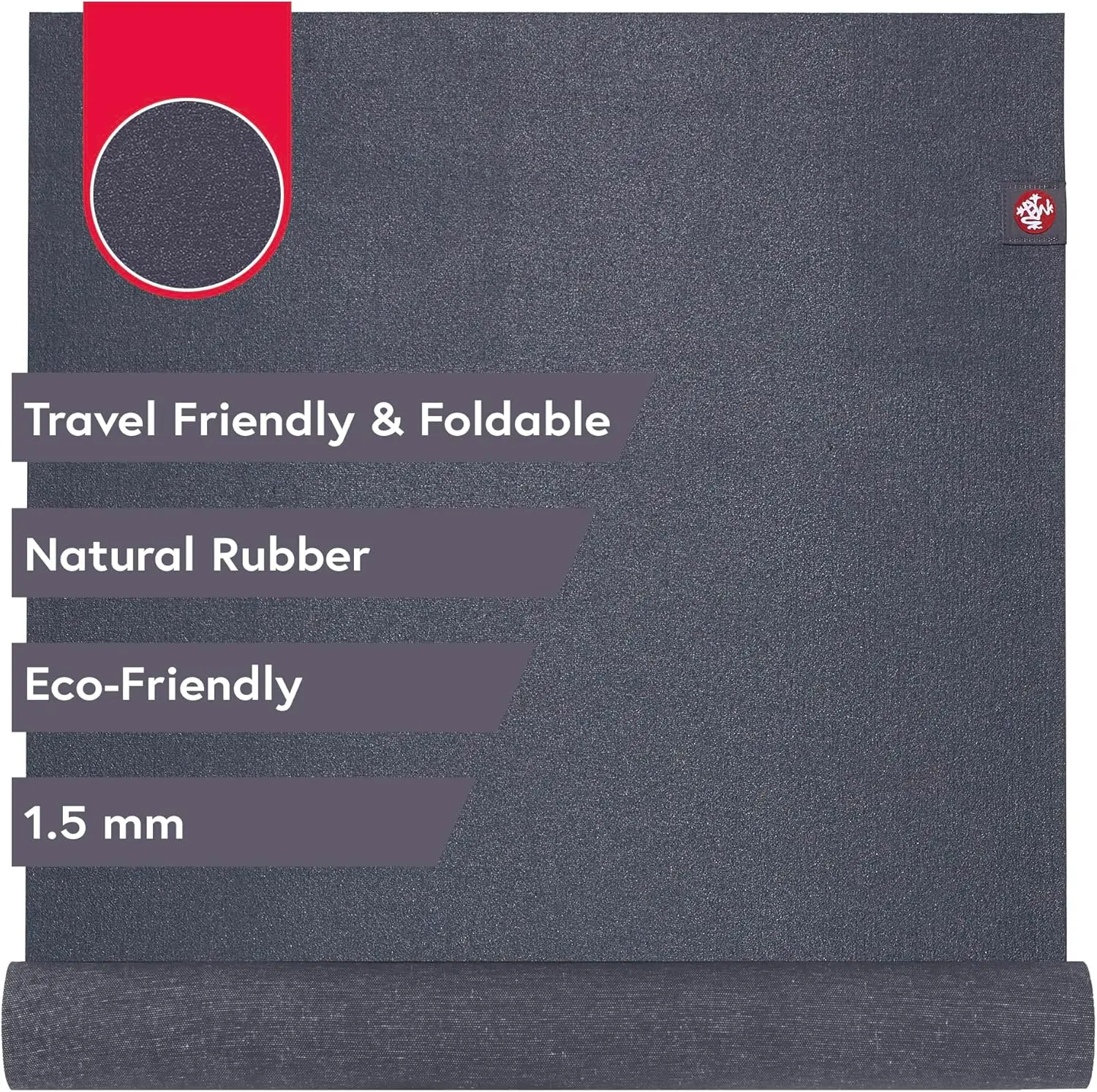 1.5mm Natural Rubber Yoga Mat, Foldable Travel Mat, Soft Textured Surface, Eco-Friendly for On-the-Go Practice
1.5mm Natural Rubber Yoga Mat, Foldable Travel Mat, Soft Textured Surface, Eco-Friendly for On-the-Go Practice