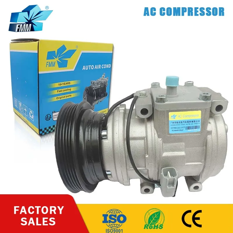FMM 10PA17C Air Conditioning AC Compressor for Toyota Camry 3.0 2.2 1991-1993 88320-33020 447220-6873
FMM 10PA17C Air Conditioning AC Compressor for Toyota Camry 3.0 2.2 1991-1993 88320-33020 447220-6873