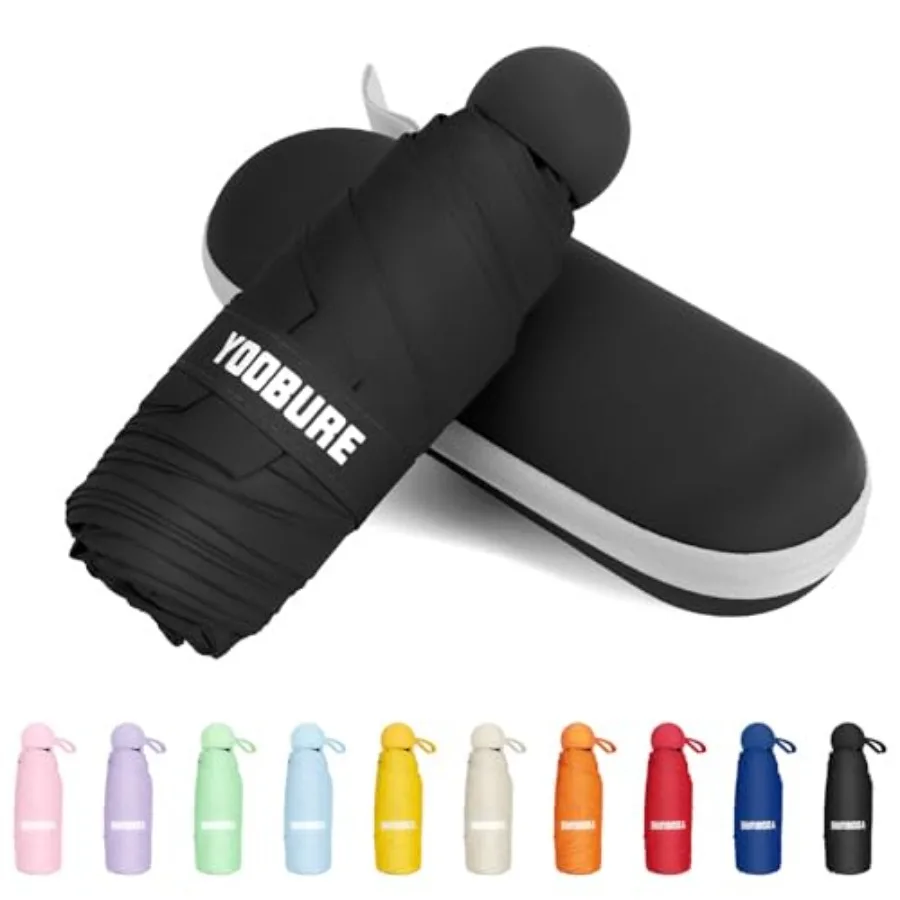 Travel Umbrella Portable Compact Umbrellas, Pocket Mini for Purse, Umbrellas for UV Sun and Rain Small for Backpack, Umbrella w
Travel Umbrella Portable Compact Umbrellas, Pocket Mini for Purse, Umbrellas for UV Sun and Rain Small for Backpack, Umbrella w