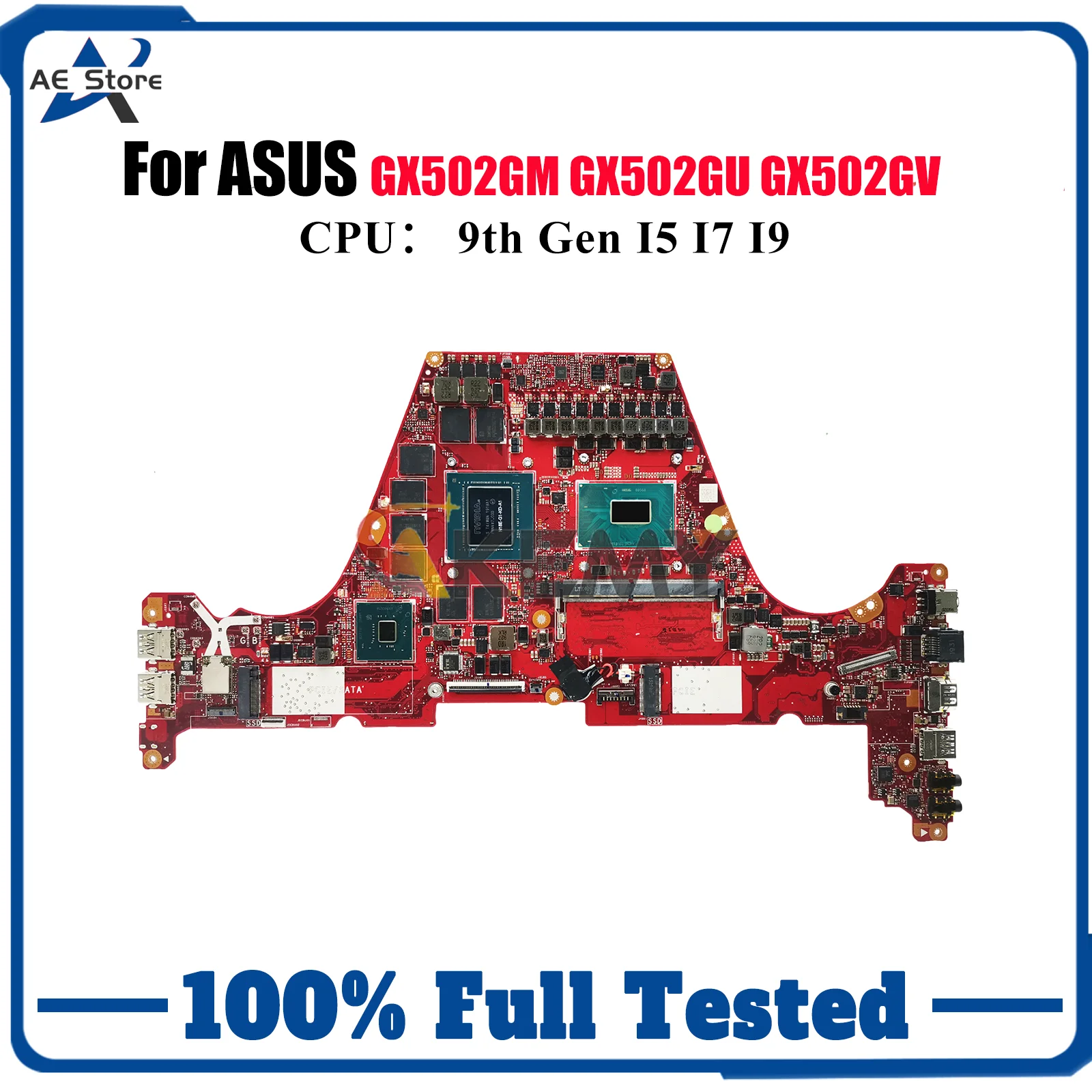GX502GW Laptop Motherboard For ASUS ROG Zephyrus GX502GM GX502GV GX502GU GX502G GX502GW MW502G Mainboard I5 I7 I9 CPU 100% tests
GX502GW Laptop Motherboard For ASUS ROG Zephyrus GX502GM GX502GV GX502GU GX502G GX502GW MW502G Mainboard I5 I7 I9 CPU 100% tests