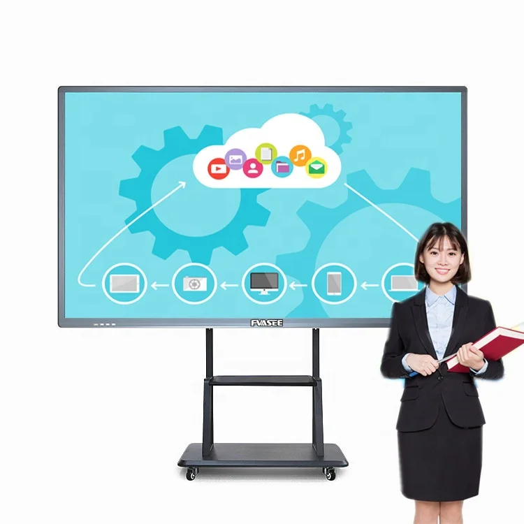 65 Inch Interactive Smart Whiteboard Touchscreen All in One Education Equipment
65 Inch Interactive Smart Whiteboard Touchscreen All in One Education Equipment