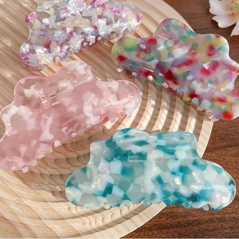 Solid Color Fresh Acetate Hair Claw Leopard Printing Hair Clip Cloud Shape Shark Clip Geometry Headwear Tortoiseshell Hair Claw
Solid Color Fresh Acetate Hair Claw Leopard Printing Hair Clip Cloud Shape Shark Clip Geometry Headwear Tortoiseshell Hair Claw