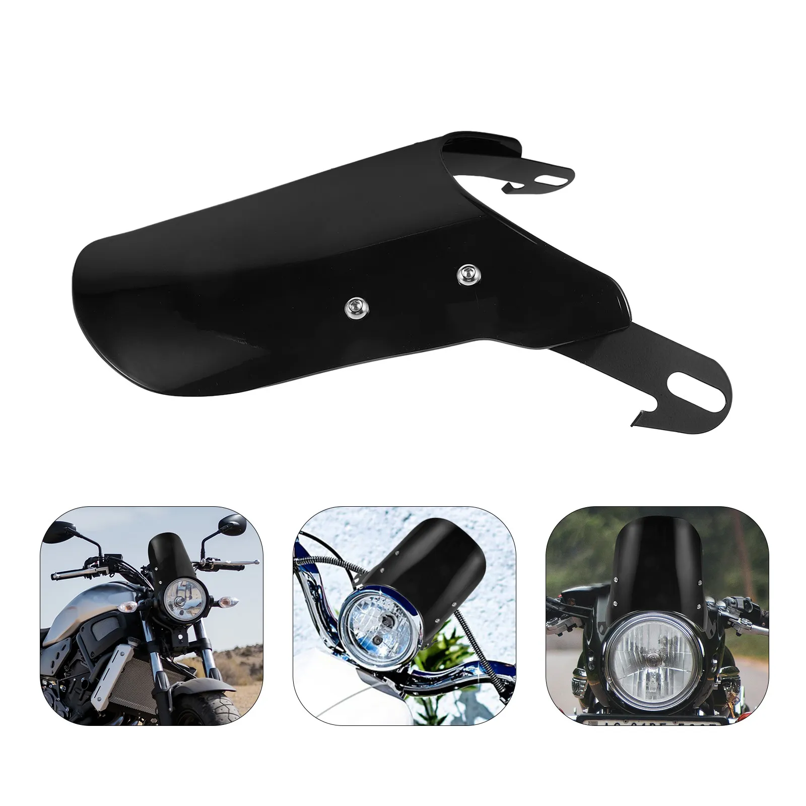Universal Motorcycle Windshield Adjustable Retro Design Wind Deflector Windscreen for Most Classic Motorbike Models Enhanced
Universal Motorcycle Windshield Adjustable Retro Design Wind Deflector Windscreen for Most Classic Motorbike Models Enhanced