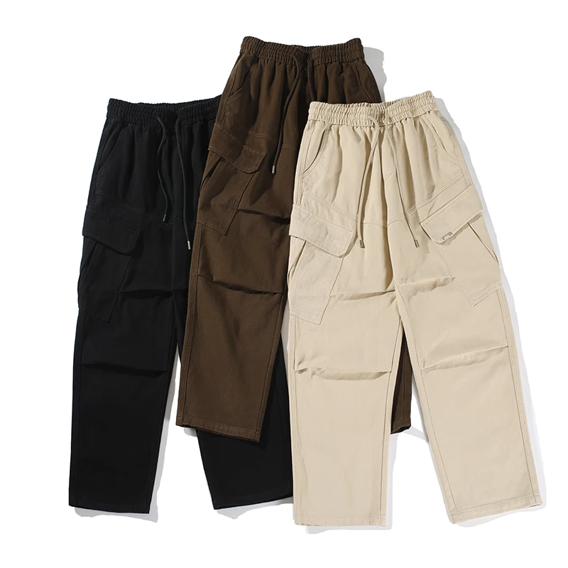 Американская рабочая одежда в стиле ретро, хлопковые повседневные брюки цвета хаки, свободный крой, эластичная талия, утепленные, осенне-зимние, мужские, прямые, универсальные брюки
Американская рабочая одежда в стиле ретро, хлопковые повседневные брюки цвета хаки, свободный крой, эластичная талия, утепленные, осенне-зимние, мужские, прямые, универсальные брюки