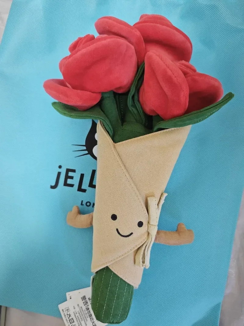 Jellycat 30cm Rose Bundle Plush Doll Genuine Cute Skin-Friendly Stuffed Toy for Girls Ideal Valentine's Day Or New Year Gift
Jellycat 30cm Rose Bundle Plush Doll Genuine Cute Skin-Friendly Stuffed Toy for Girls Ideal Valentine's Day Or New Year Gift