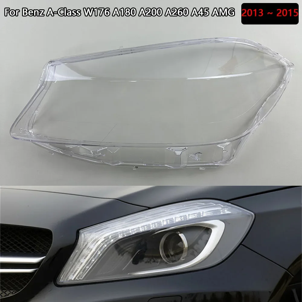 Headlamps Plastic Cover Lampshade For Benz A-Class W176 A180 A200 A260 A45 AMG 2013 2014 2015 Headlight Shade Headlamp Shell
Headlamps Plastic Cover Lampshade For Benz A-Class W176 A180 A200 A260 A45 AMG 2013 2014 2015 Headlight Shade Headlamp Shell