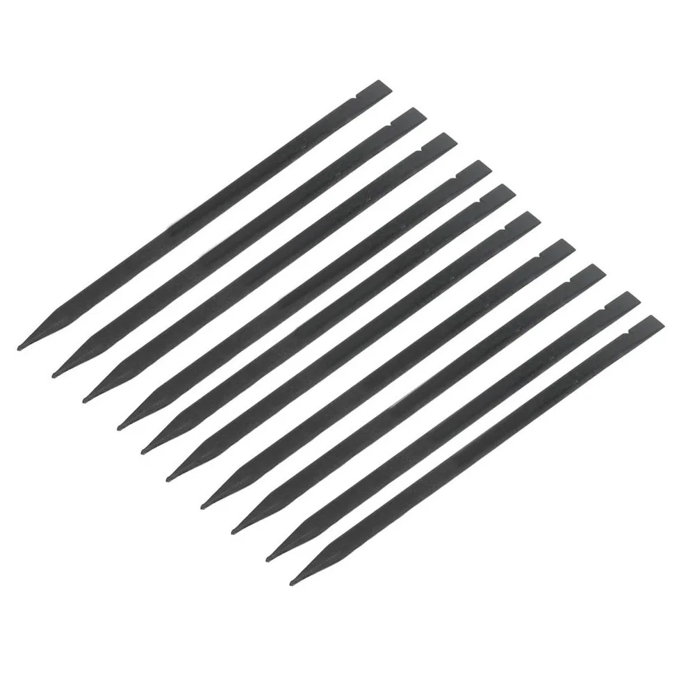 50pcs Plastic / Nylon Spudger Tool Antistatic Black Electronics Repair Tools Dual-End Head Pointed and Flat Head Pry Tool
50pcs Plastic / Nylon Spudger Tool Antistatic Black Electronics Repair Tools Dual-End Head Pointed and Flat Head Pry Tool