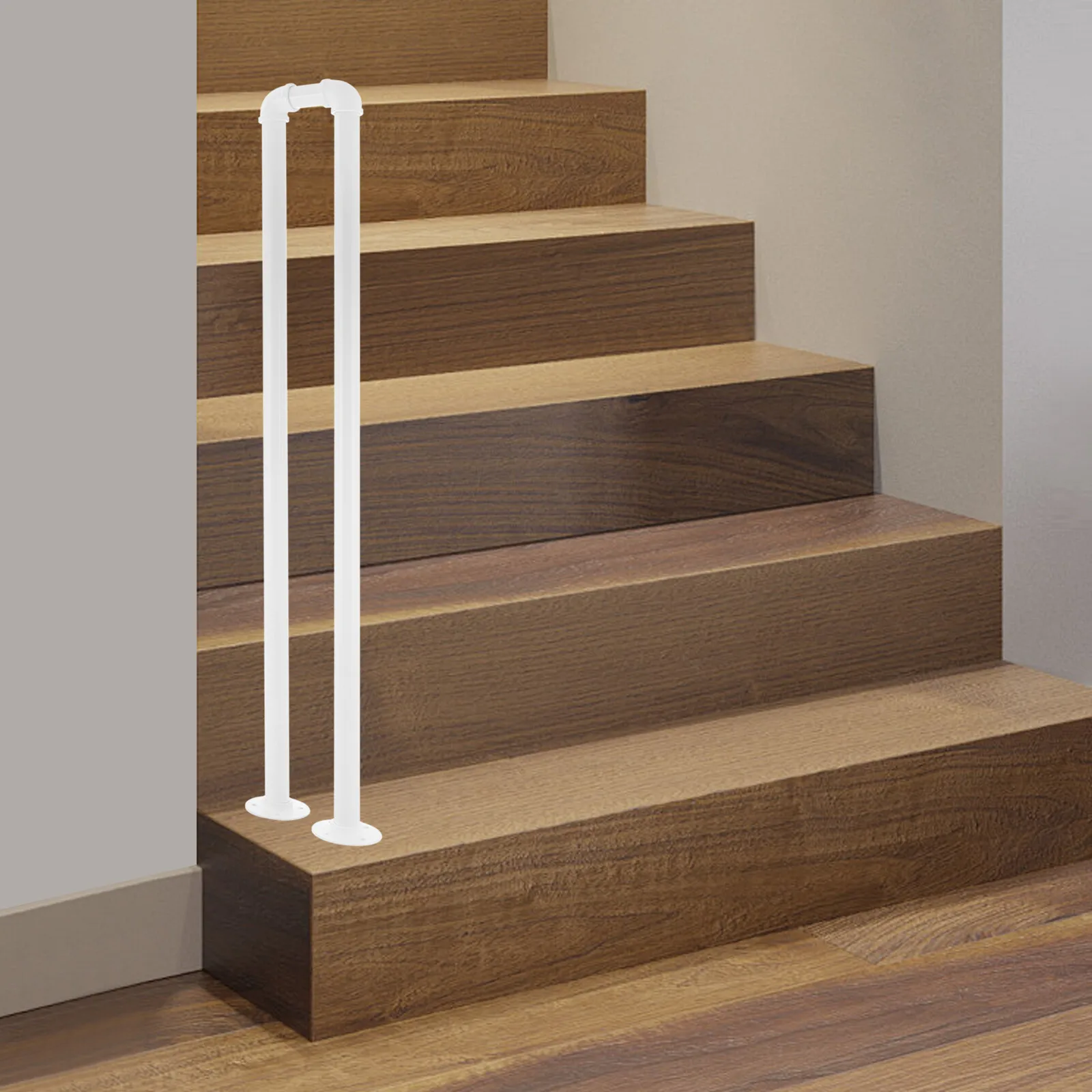 1PC 7.87*39.37in U-Shaped Stair Handrail Stairs Metal Stair Handrail Decorative Railing Carbon Steel
1PC 7.87*39.37in U-Shaped Stair Handrail Stairs Metal Stair Handrail Decorative Railing Carbon Steel