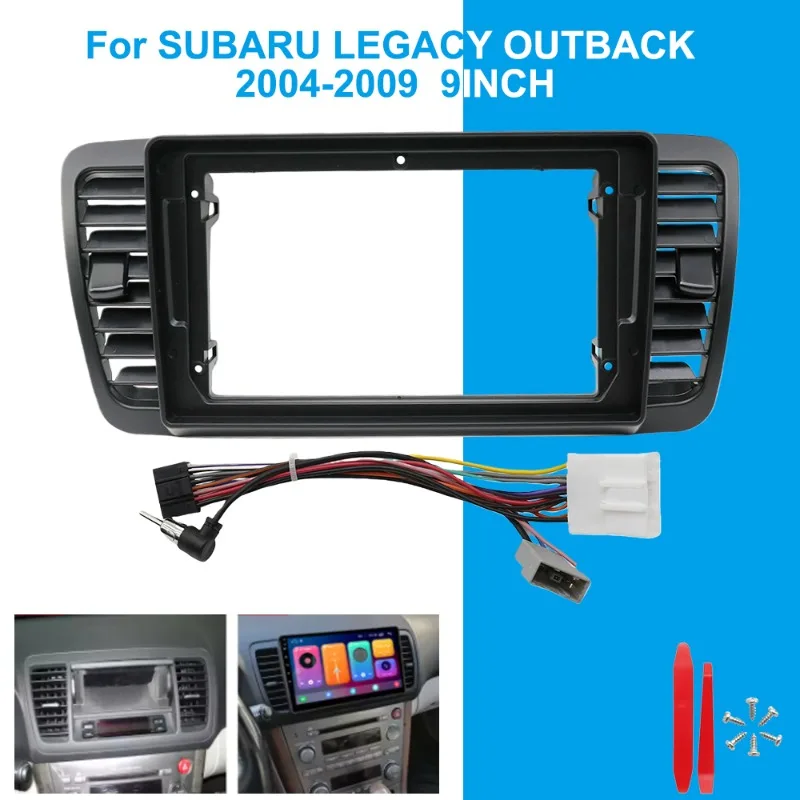 For SUBARU LEGACY OUTBACK 2004-2009 9 Inch Android GPS MP5 Car Radio Frame Panel Fascia Bezel Trim Adapter with Cables Harness
For SUBARU LEGACY OUTBACK 2004-2009 9 Inch Android GPS MP5 Car Radio Frame Panel Fascia Bezel Trim Adapter with Cables Harness